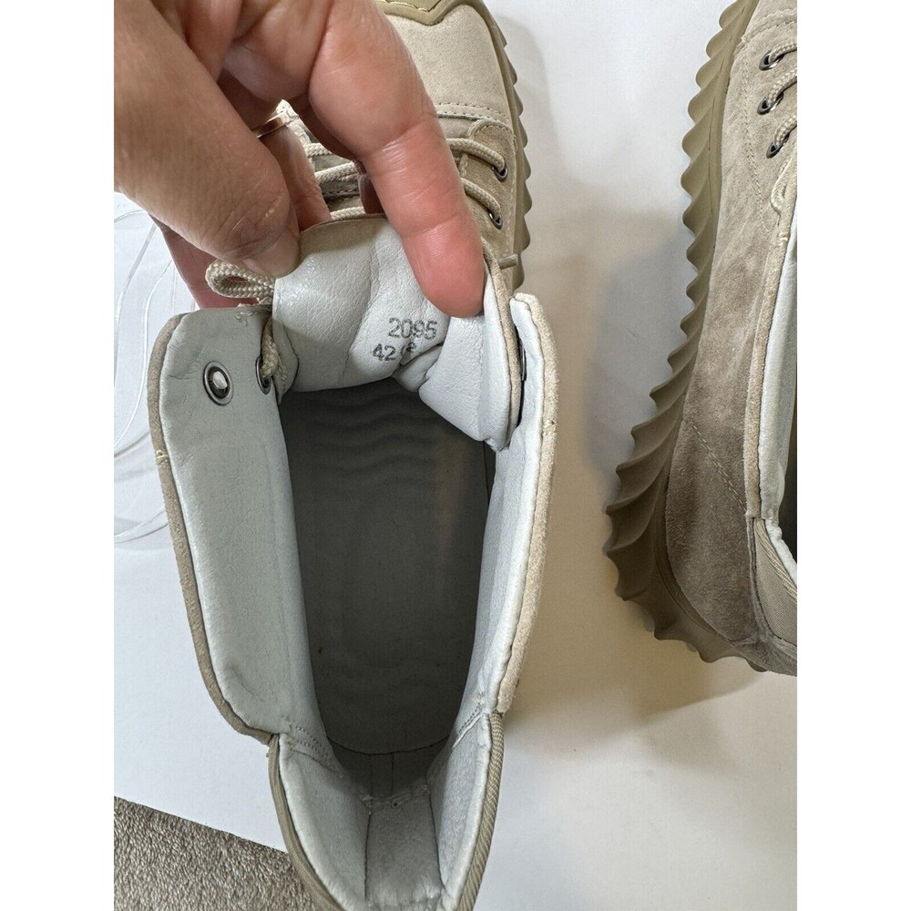 Casual Leather Boots Handmade Designer High Top Size 42 (9)new - Picture 14 of 14